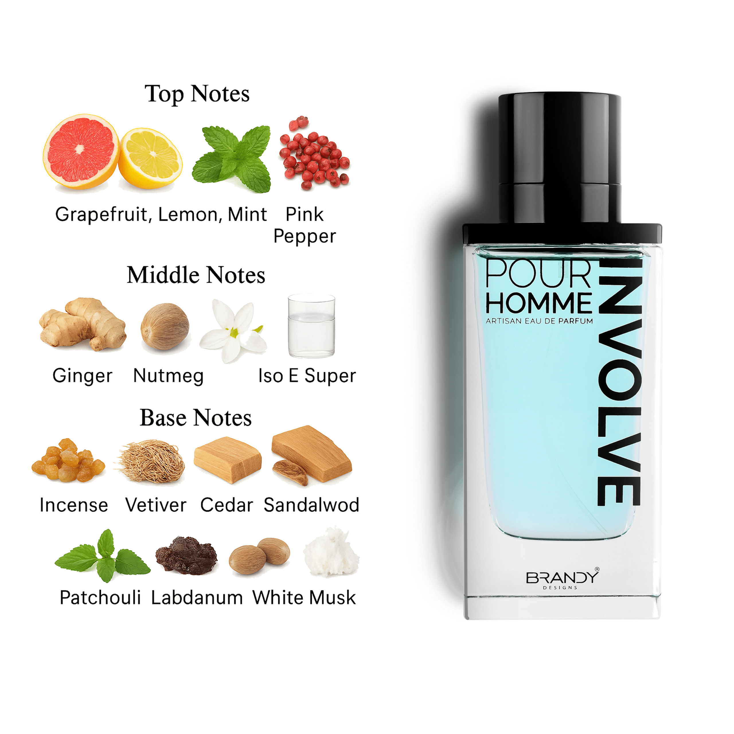 Involve Eau De Parfum For men – 100ml