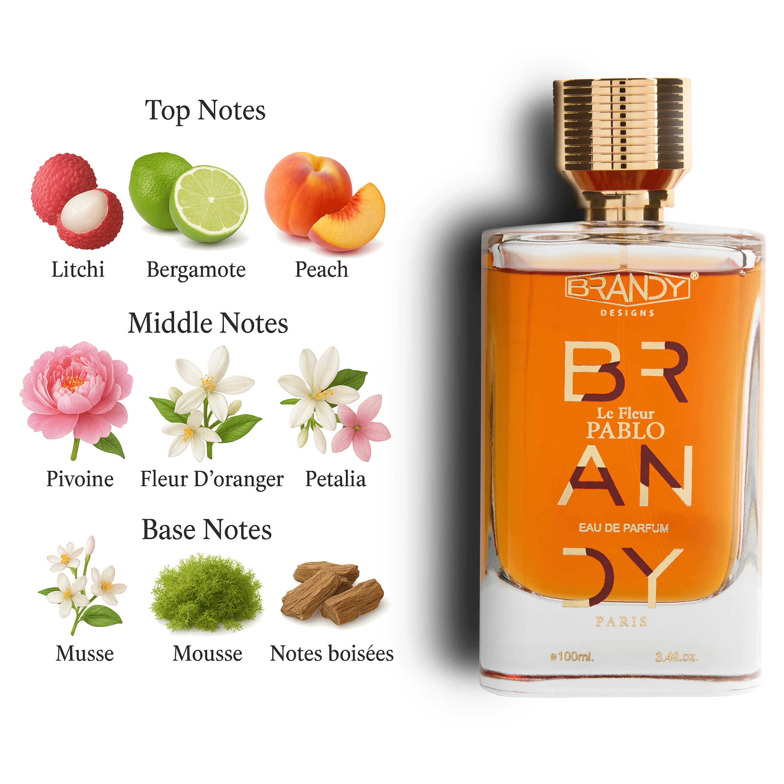 Le Fleur Pablo Eau De Parfum For men – 100ml