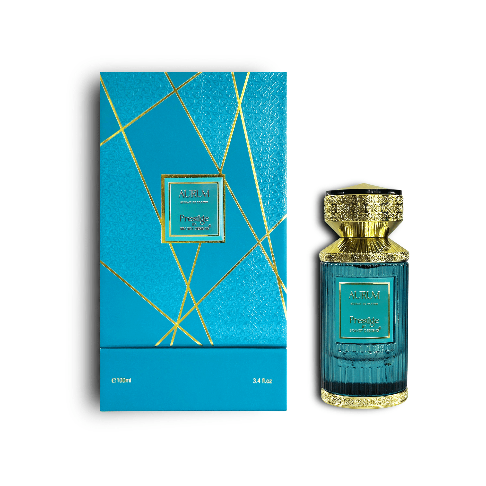 Aurum Extrait de Parfum For Unisex– 100ml Prestige by Brandy Designs
