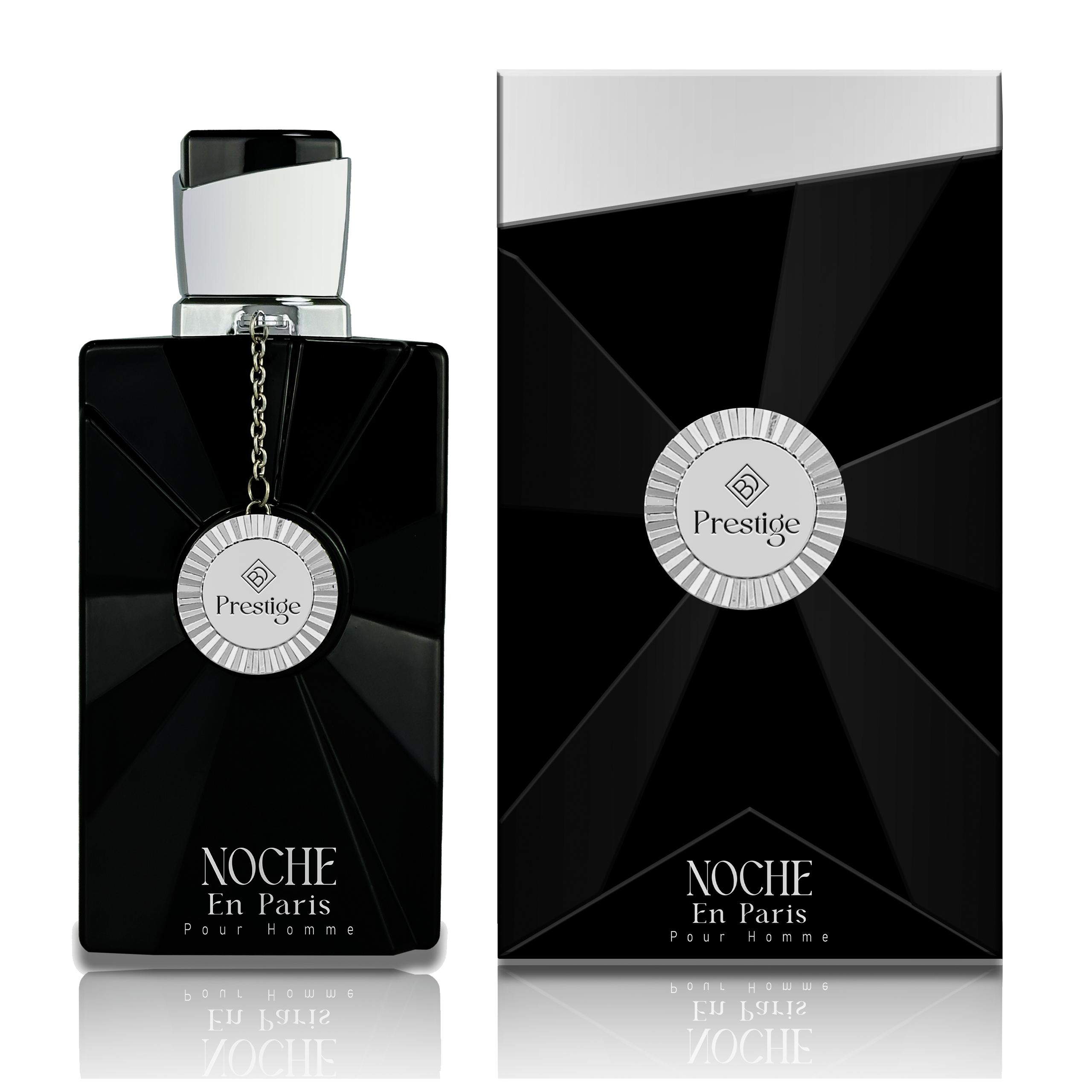 Noche En Paris Pour Homme Black Extrait de Parfum For Men – 100ml Prestige by Brandy Designs